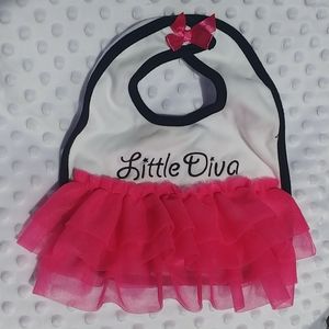 Little Diva Ruffle bib